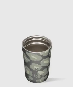 Corkcicle Commuter Cup 9 Ounce Insulated Stainless Steel Spill Proof Travel Coffee Mug with Sip Lid for Hot and Cold Drinks, Snow Leopard -Water Bottles Sales unnamed file 2693