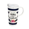 Evergreen Ceramic Travel Cup, 17 Oz., w/ box, Do All Things With Kindness -Water Bottles Sales unnamed file 2694