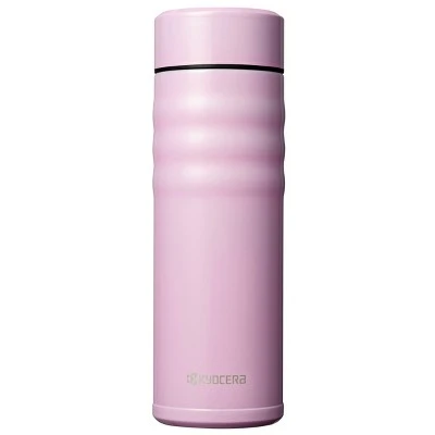 Kyocera Twist Cotton Candy Pink Ceramic 17 Ounce Insulated Hot & Cold Travel Mug 3 Kyocera Twist Cotton Candy Pink Ceramic 17 Ounce Insulated Hot & Cold Travel Mug
