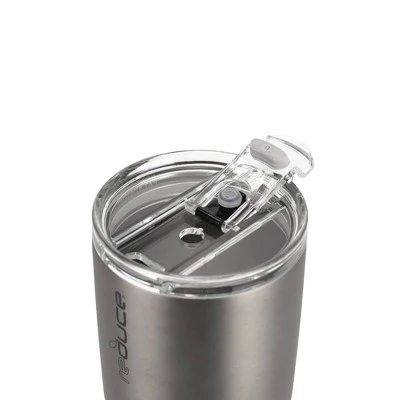 Reduce 34oz Cold1 Insulated Stainless Steel Straw Tumbler with Silicone Grip Glacier 6 Reduce 34oz Cold1 Insulated Stainless Steel Straw Tumbler with Silicone Grip Glacier - Image 4