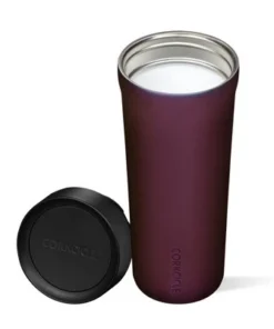 Corkcicle Commuter Cup 17 Ounce Insulated Stainless Steel Spill Proof Travel Coffee Mug with Sip Lid for Hot and Cold Drinks, Nebula -Water Bottles Sales unnamed file 2739