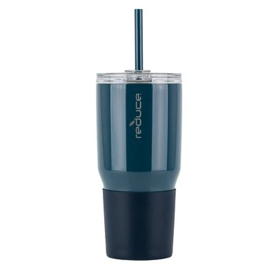 Reduce 34oz Cold1 Insulated Stainless Steel Straw Tumbler with Silicone Grip Glacier 11 Reduce 34oz Cold1 Insulated Stainless Steel Straw Tumbler with Silicone Grip Glacier - Image 9
