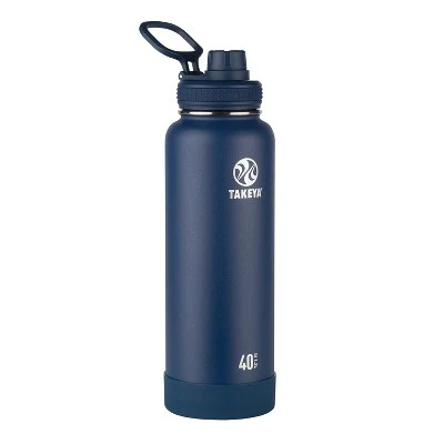 Takeya 40oz Actives Insulated Stainless Steel Water Bottle with Spout Lid Sage 8 Takeya 40oz Actives Insulated Stainless Steel Water Bottle with Spout Lid Sage - Image 6