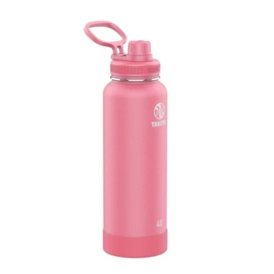 Takeya 40oz Actives Insulated Stainless Steel Water Bottle with Spout Lid Sage 13 Takeya 40oz Actives Insulated Stainless Steel Water Bottle with Spout Lid Sage - Image 11