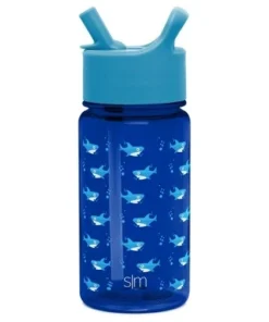 Simple Modern 16oz Plastic Tritan Summit Kids Water Bottle with Straw Shark Bite -Water Bottles Sales unnamed file 2848