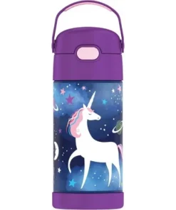 Thermos 12oz FUNtainer Water Bottle with Bail Handle Green Jungle Kingdom -Water Bottles Sales unnamed file 2856