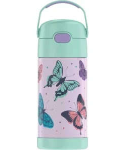Thermos 12oz FUNtainer Water Bottle with Bail Handle Green Jungle Kingdom -Water Bottles Sales unnamed file 2865