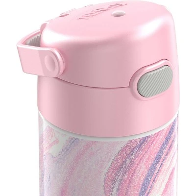 Thermos 16oz FUNtainer Bottle - Pink Marble 6 Thermos 16oz FUNtainer Bottle - Pink Marble - Image 4