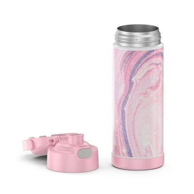 Thermos 16oz FUNtainer Bottle - Pink Marble 9 Thermos 16oz FUNtainer Bottle - Pink Marble - Image 7