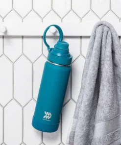 24oz Vacuum Insulated Stainless Steel Water Bottle - All in Motion™ Black