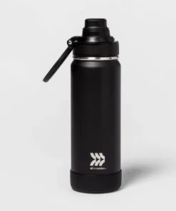 24oz Vacuum Insulated Stainless Steel Water Bottle - All in Motion™ Black -Water Bottles Sales unnamed file 2983