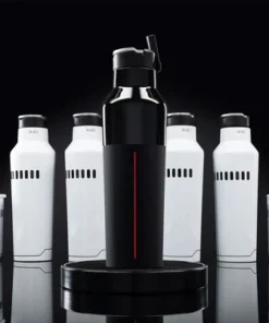 Corkcicle Star Wars 20 Ounce Sport Canteen Triple Insulated Stainless Steel Water Bottle with Straw Cap and Folding Metal Handle, Darth Vader -Water Bottles Sales unnamed file 3