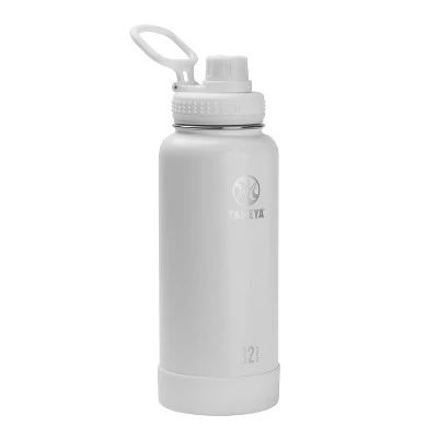 Takeya 32oz Actives Insulated Stainless Steel Water Bottle with Spout Lid White 7 Takeya 32oz Actives Insulated Stainless Steel Water Bottle with Spout Lid White - Image 5