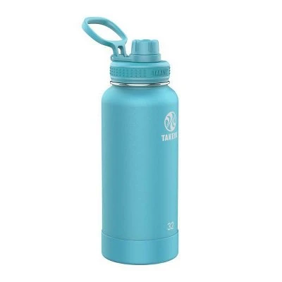 Takeya 32oz Actives Insulated Stainless Steel Water Bottle with Spout Lid White 13 Takeya 32oz Actives Insulated Stainless Steel Water Bottle with Spout Lid White - Image 11