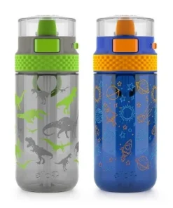 Ello 16oz 2pk Plastic Stratus Kids' Water Bottles Gray/blue -Water Bottles Sales unnamed file 3117