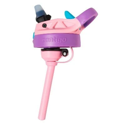 Contigo 14oz Plastic Strawberry Cream Kids' Cleanable Autospout Water Bottle 5 Contigo 14oz Plastic Strawberry Cream Kids' Cleanable Autospout Water Bottle - Image 3