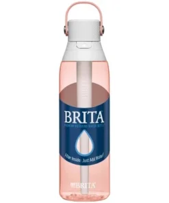 Brita Premium 26oz Water Bottle with Filter - Blush Pink