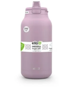 Ello 64oz Hydra Stainless Steel 1/2 Gallon Jug Mauve 19 Ello 64oz Hydra Stainless Steel 1/2 Gallon Jug Mauve -Water Bottles Sales unnamed file 3157