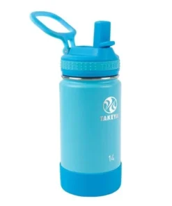 Takeya 14oz Actives Insulated Stainless Steel Water Bottle with Straw Lid Sail Blue/atlantic -Water Bottles Sales unnamed file 3187