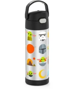 Thermos 16oz FUNtainer Water Bottle with Bail Handle - The Mandalorian