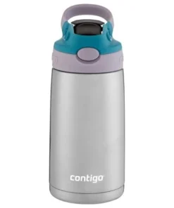 Contigo Kids Stainless Steel Water Bottle with Redesigned AUTOSPOUT Straw Taro/juniper -Water Bottles Sales unnamed file 3269