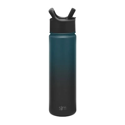 Simple Modern 22oz Insulated Stainless Steel Summit Water Bottle with Straw Moonlight 7 Simple Modern 22oz Insulated Stainless Steel Summit Water Bottle with Straw Moonlight - Image 5
