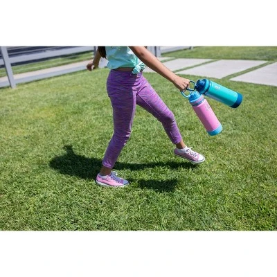 Takeya 18oz Speckled Stainless Steel Water Bottle Pink/aqua Blue 5 Takeya 18oz Speckled Stainless Steel Water Bottle Pink/aqua Blue - Image 3