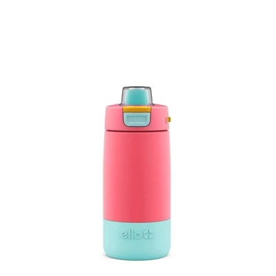 Ello 12oz Stainless Steel Colby Kids' Water Bottle Coral Orange 7 Ello 12oz Stainless Steel Colby Kids' Water Bottle Coral Orange - Image 5