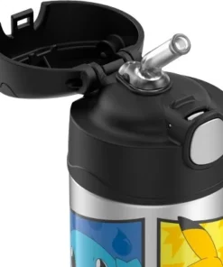 Thermos 12oz FUNtainer Water Bottle with Bail Handle - Black Pokémon -Water Bottles Sales unnamed file 3361