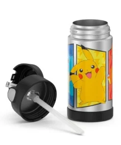 Thermos 12oz FUNtainer Water Bottle with Bail Handle - Black Pokémon -Water Bottles Sales unnamed file 3362