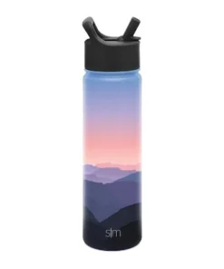 Simple Modern 22oz Insulated Stainless Steel Summit Water Bottle with Straw Alpenglow -Water Bottles Sales unnamed file 3434