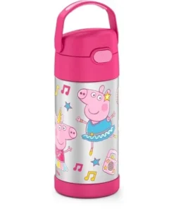 Thermos 12oz FUNtainer Water Bottle with Bail Handle - Peppa Pig