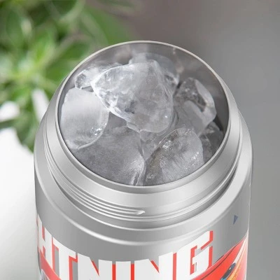 Thermos 12oz FUNtainer Water Bottle with Bail Handle - Black Cars 8 Thermos 12oz FUNtainer Water Bottle with Bail Handle - Black Cars - Image 6