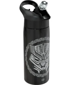 Avengers Classic Black Panther 19oz Stainless Steel Double Wall Water Bottle - Zak Designs -Water Bottles Sales unnamed file 3646