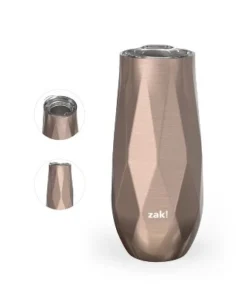 Zak Designs 9oz Fractal Double Wall Stainless Steel Flute Tumbler - Rose Gold 9 Zak Designs 9oz Fractal Double Wall Stainless Steel Flute Tumbler - Rose Gold -Water Bottles Sales unnamed file 365