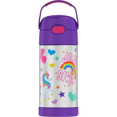 Nickelodeon Thermos 12oz FUNtainer Water Bottle with Bail Handle - Purple JoJo Siwa 3 Nickelodeon Thermos 12oz FUNtainer Water Bottle with Bail Handle - Purple JoJo Siwa