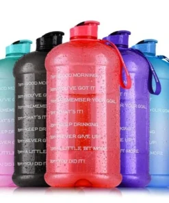 Zulay Kitchen Hydration Nation 1 Gallon Water Bottle With Motivational Time Reminder -Water Bottles Sales unnamed file 3693