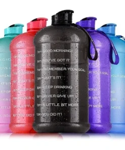Zulay Kitchen Hydration Nation 1 Gallon Water Bottle With Motivational Time Reminder -Water Bottles Sales unnamed file 3696