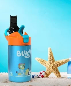 Bluey 14oz Stainless Steel Double Wall Valiant Bottle - Zak Designs -Water Bottles Sales unnamed file 3701