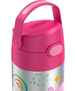 Thermos 12oz FUNtainer Water Bottle with Bail Handle - Pink Peppa Pig -Water Bottles Sales unnamed file 3707