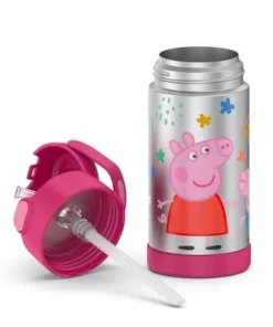 Thermos 12oz FUNtainer Water Bottle with Bail Handle - Pink Peppa Pig -Water Bottles Sales unnamed file 3709