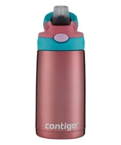 Contigo 13oz Stainless Steel AutoSpout Kids' Water Bottle Blue
