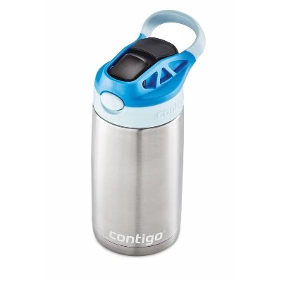 Contigo 13oz Stainless Steel AutoSpout Kids' Water Bottle Blue 7 Contigo 13oz Stainless Steel AutoSpout Kids' Water Bottle Blue - Image 5