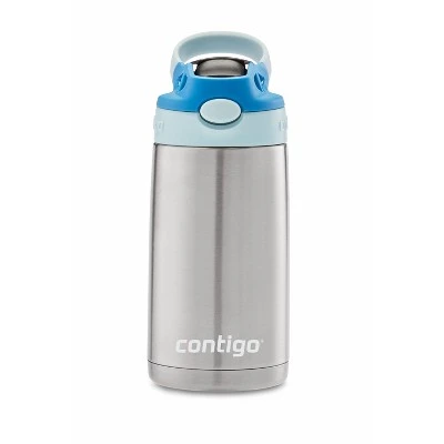 Contigo 13oz Stainless Steel AutoSpout Kids' Water Bottle Blue 11 Contigo 13oz Stainless Steel AutoSpout Kids' Water Bottle Blue - Image 9