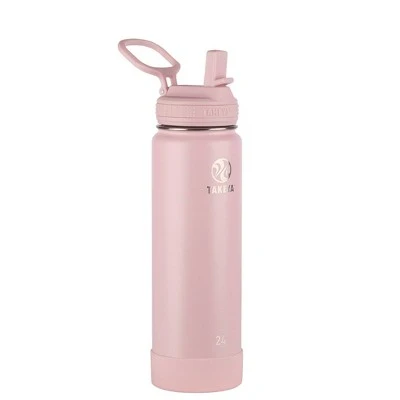 Takeya 24oz Actives Insulated Stainless Steel Water Bottle with Straw Lid Mint 8 Takeya 24oz Actives Insulated Stainless Steel Water Bottle with Straw Lid Mint - Image 6