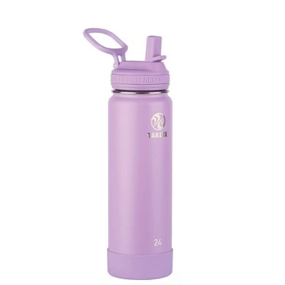 Takeya 24oz Actives Insulated Stainless Steel Water Bottle with Straw Lid Mint 11 Takeya 24oz Actives Insulated Stainless Steel Water Bottle with Straw Lid Mint - Image 9