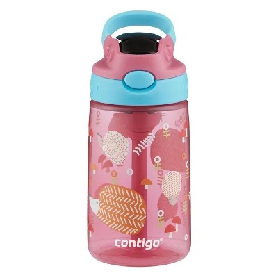 Contigo 14oz Plastic AutoSpout Kids' Water Bottle Hedgehog 10 Contigo 14oz Plastic AutoSpout Kids' Water Bottle Hedgehog - Image 8