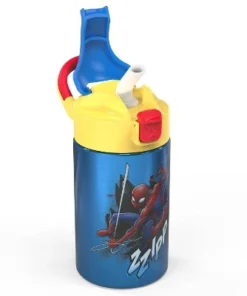 Spider-Man 14oz Stainless Steel Double Wall Valiant Bottle - Zak Designs
