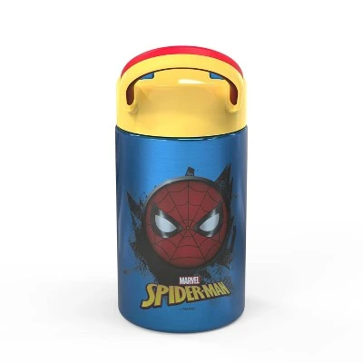 Spider-Man 14oz Stainless Steel Double Wall Valiant Bottle - Zak Designs 4 Spider-Man 14oz Stainless Steel Double Wall Valiant Bottle - Zak Designs - Image 2