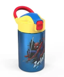 Spider-Man 14oz Stainless Steel Double Wall Valiant Bottle - Zak Designs 7 Spider-Man 14oz Stainless Steel Double Wall Valiant Bottle - Zak Designs -Water Bottles Sales unnamed file 3768